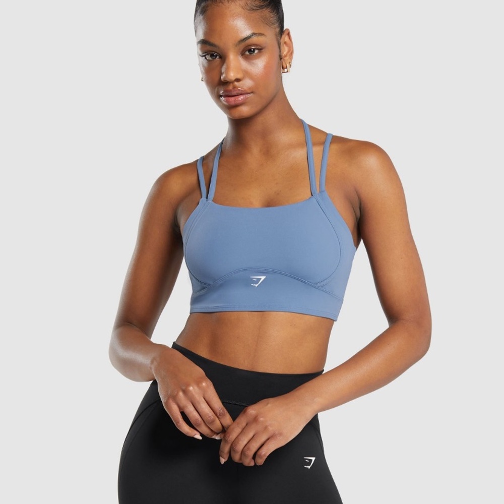 Gymshark Blue Crop Top